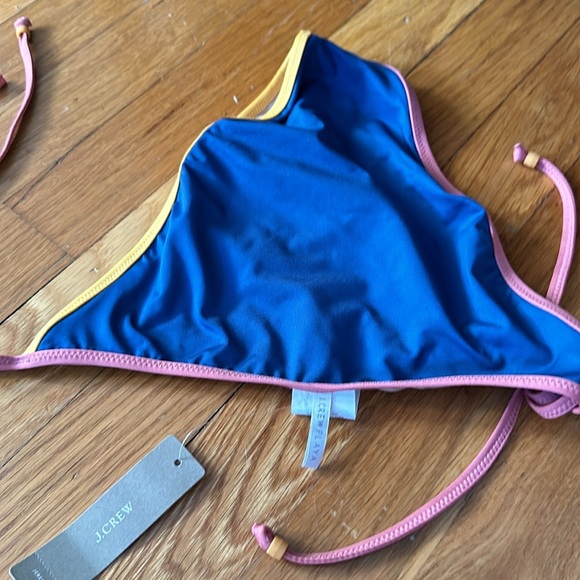 J Crew Playa Miami bikini bottom -blue multi NWT - Picture 6 of 10